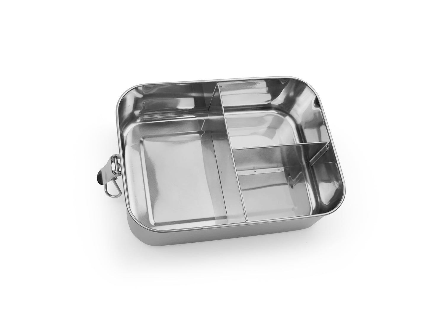 Stainless Steel Lunch Box with 3 Compartments